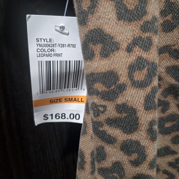 Scotch & Soda Brown Leopard Dress NWT Size Small Animal Print. - Picture 9 of 9